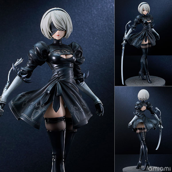 2B(ヨルハ二号B型) NieR：Automata Ver1.1a 1/7スケール プラスチック 塗装済完成品フィギュア グッドスマイルカンパニー(GOOD SMILE COMPANY)【PR】